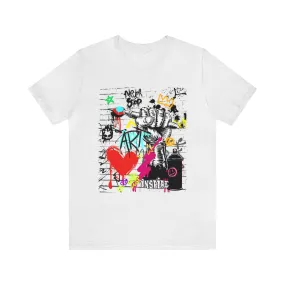 Artist graffiti urban Unisex Jersey Short Sleeve Tee