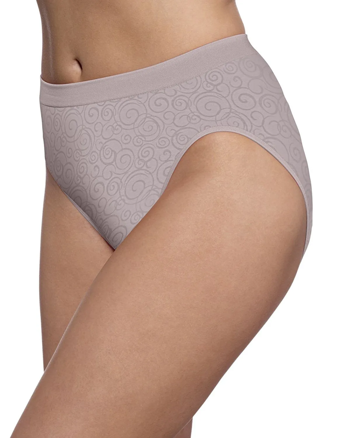 Bali Women's Comfort Revolution Seamless High-Cut Brief Panty (3 Pack)