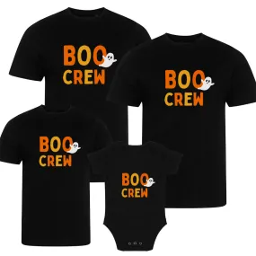 Boo Crew Ghost Family Matching T-Shirts/Baby Vest