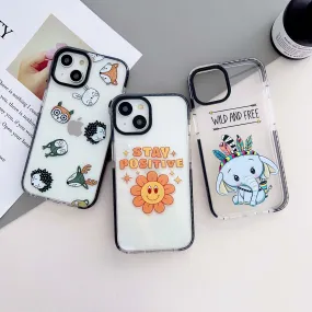 Impact Proof Silicon Case For iPhone ( Cute Design )