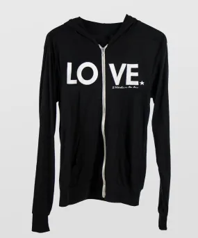 LOVE Lightweight Zip Hoodie