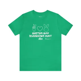 no crew bunny Copy of Egg Hunt Unisex Jersey Short Sleeve Tee