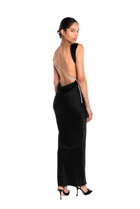 PIERRE GOWN BLACK