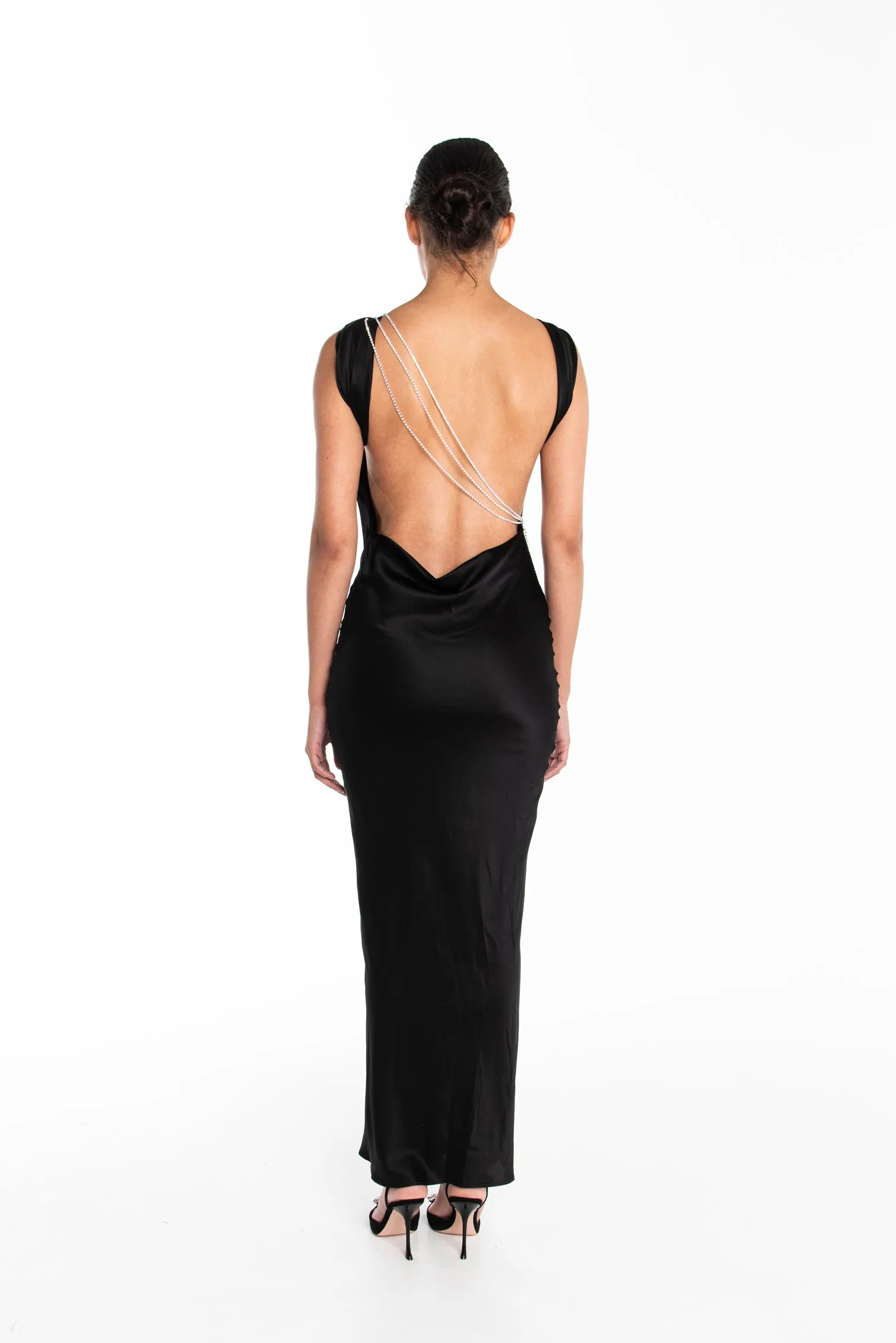 PIERRE GOWN BLACK