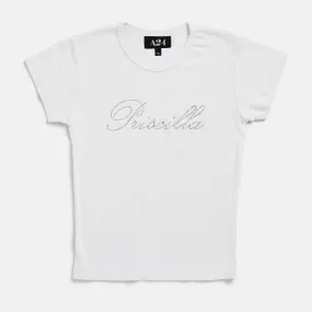 Priscilla Rhinestoned Babydoll Tee