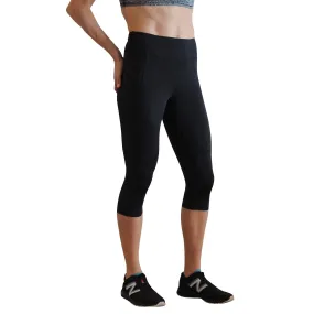 Women's Flex-Fit Compression Capri Leggings